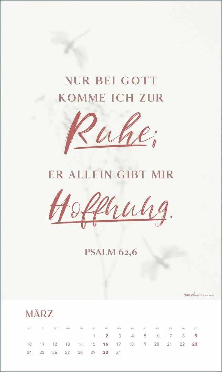 Glaube im Alltag - Posterkalender