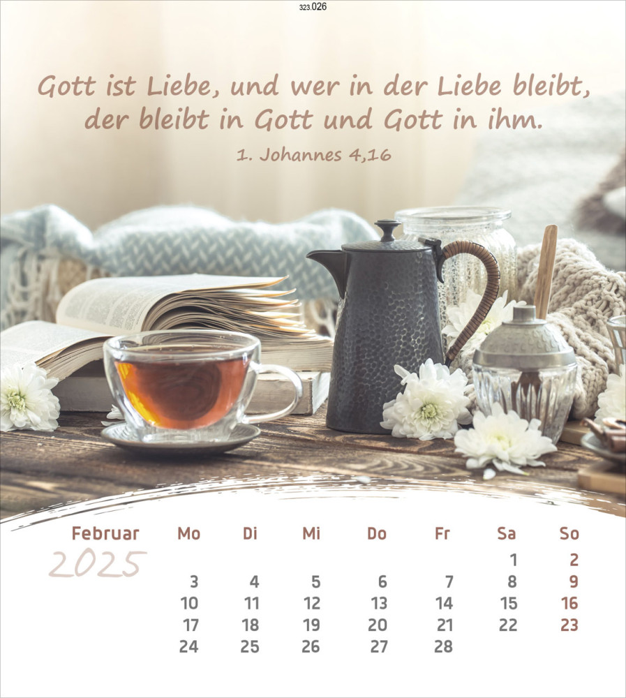 Allemand, La Vie pour toi - calendrier cartes postales