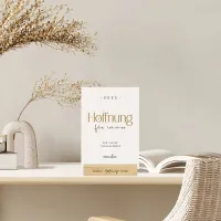 Hoffnung für immer - Tischkalender mit Holzaufsteller Hoffnung für immer - Tischkalender mit Holzaufsteller