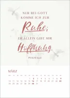 Hoffnung für immer - Tischkalender mit Holzaufsteller Hoffnung für immer - Tischkalender mit Holzaufsteller