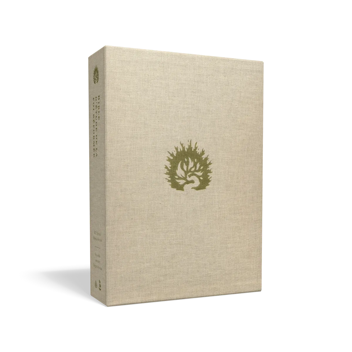 Bible d’étude de la foi réformée - Anthracite, Similicuir, tranches or, un signet