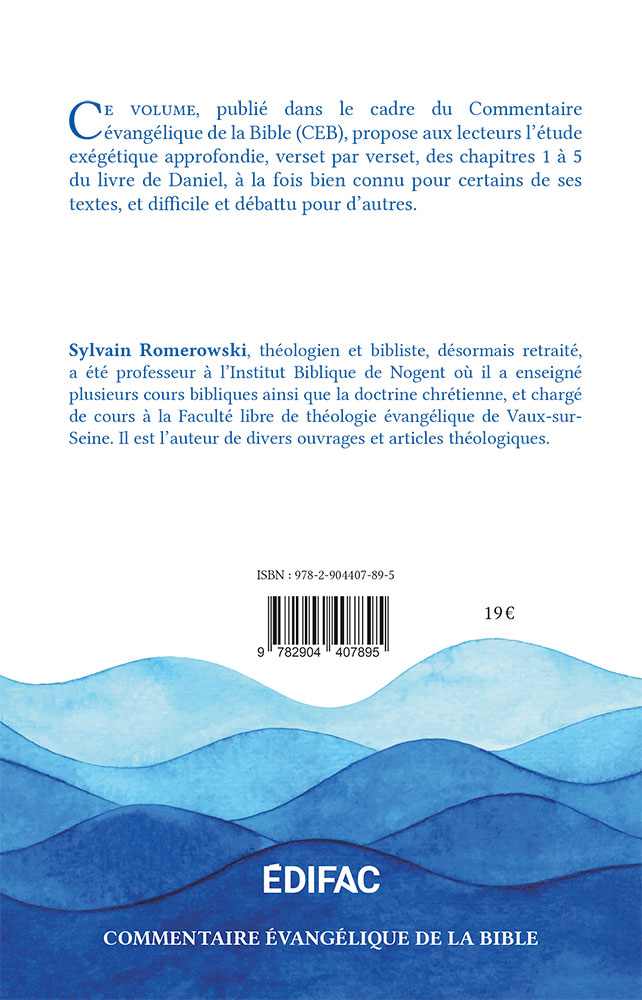 Livre de Daniel, tome 1 (Le) - [CEB AT 27] Commentaire Évangélique de la Bible