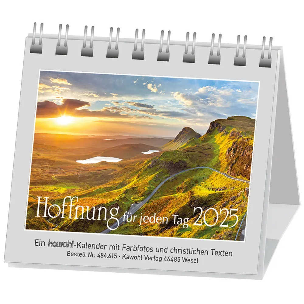 Hoffnung für jeden Tag - mini Aufstellkalender