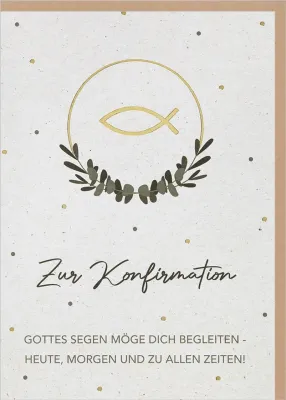 Faltkarten Zur Konfirmation Wünsche