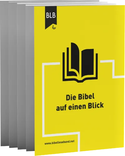 Die Bibel auf einen Blick Leporello - Erhalte einen Überblick über die wichtigsten Ereignisse im...