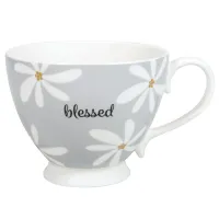 Tasse - Blessed - grise, 350ml