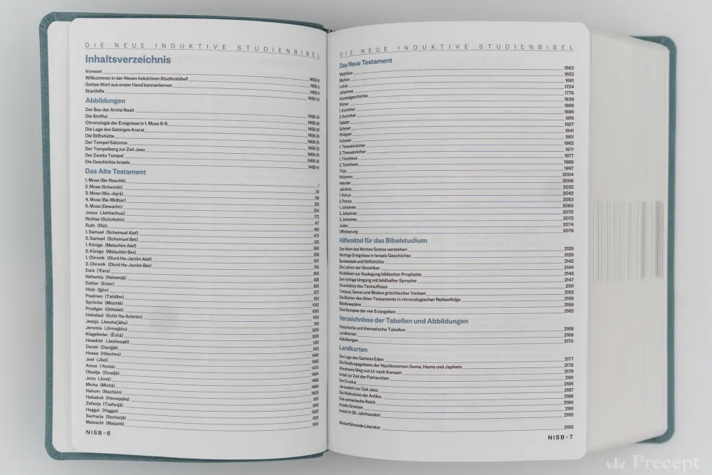 Schlachter 2000, Neue Induktive Studienbibel - 7. Auflage - Precept Ministries Schlachter 2000, Neue Induktive Studienbibel - 7. Auflage - Precept Ministries