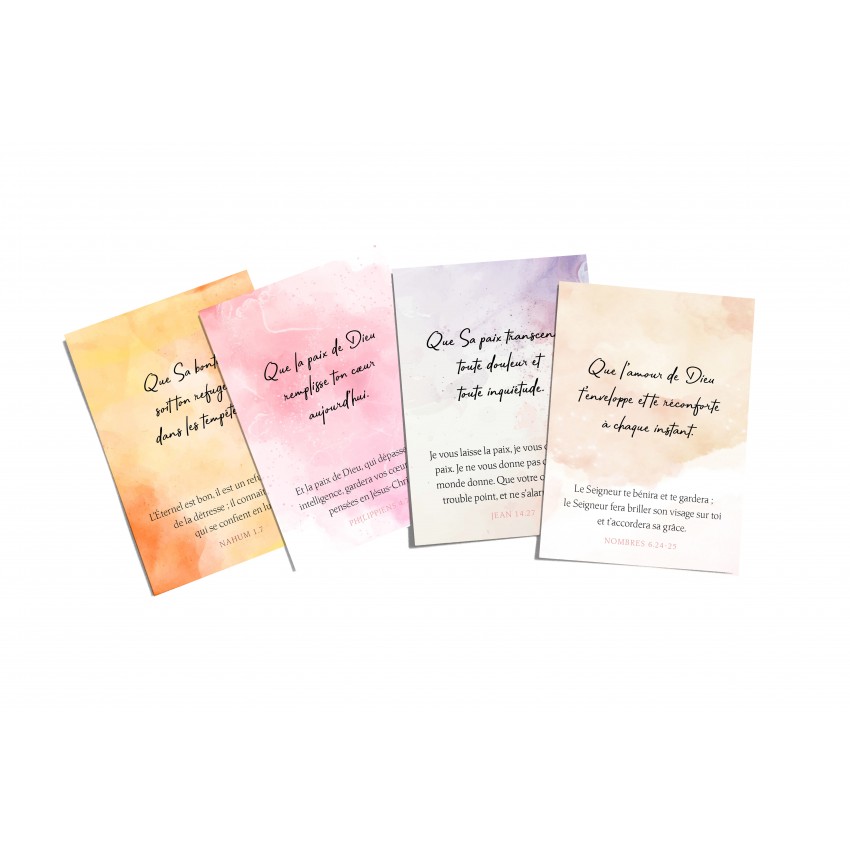 Coffret de 100 mini-cartes - 100 bénédictions pour toutes les occasions