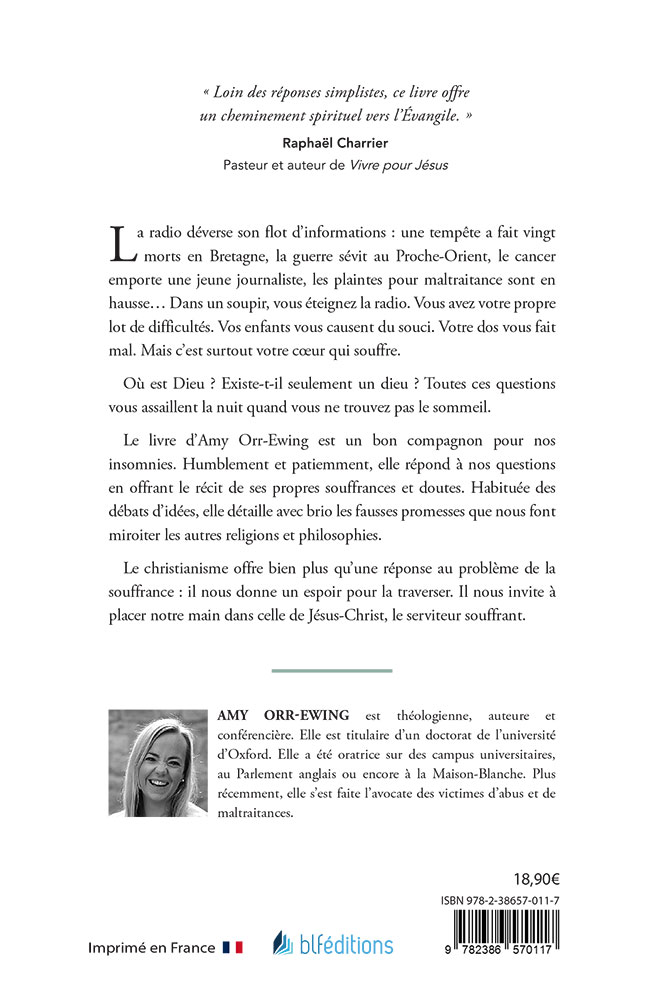 Où est Dieu dans nos souffrances ?