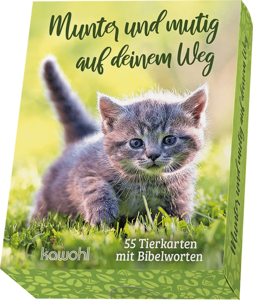 Munter und mutig auf deinem Weg - Karten-Box (55 Karten)