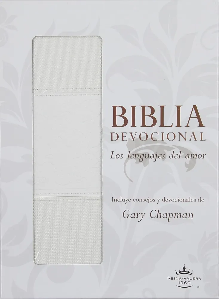 Espagnol, Bible, Reina Valera 1960, Biblia Devocional "Los Lenguajes del Amor" Gary Chapman -...