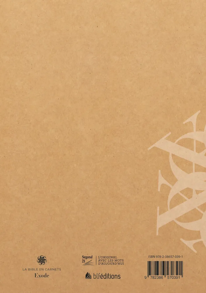 Exode - La Bible en carnets