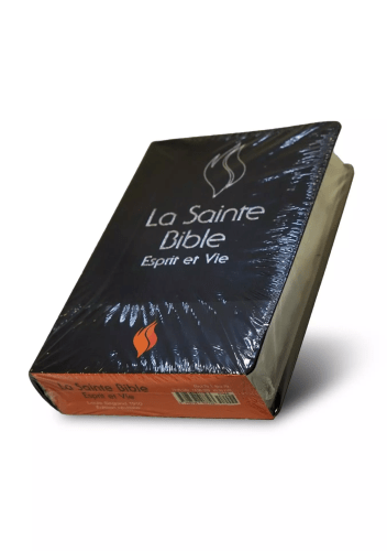 Bible Segond 1910 Esprit et Vie - simili cuir noir
