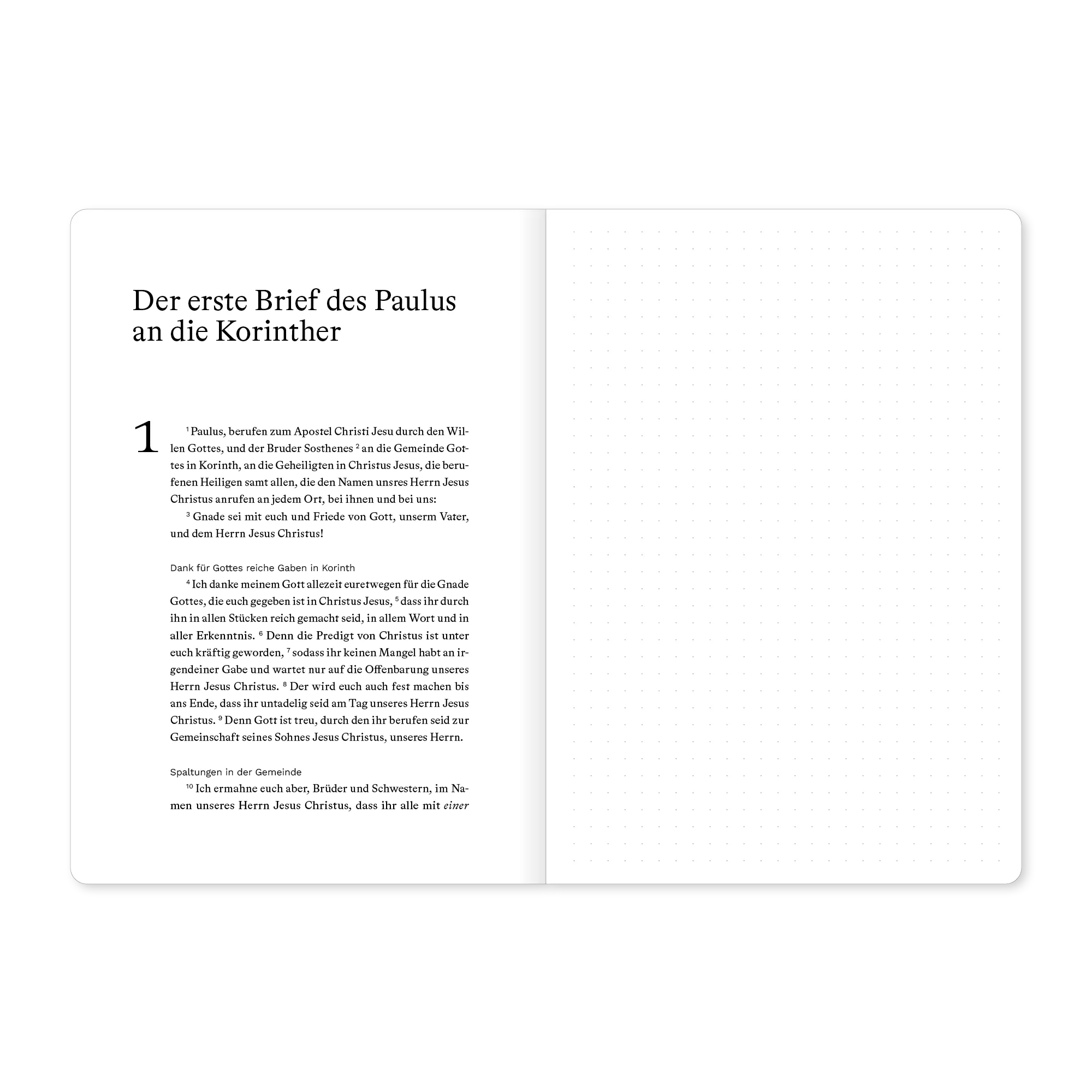 1. Korinther - Bibeljournal