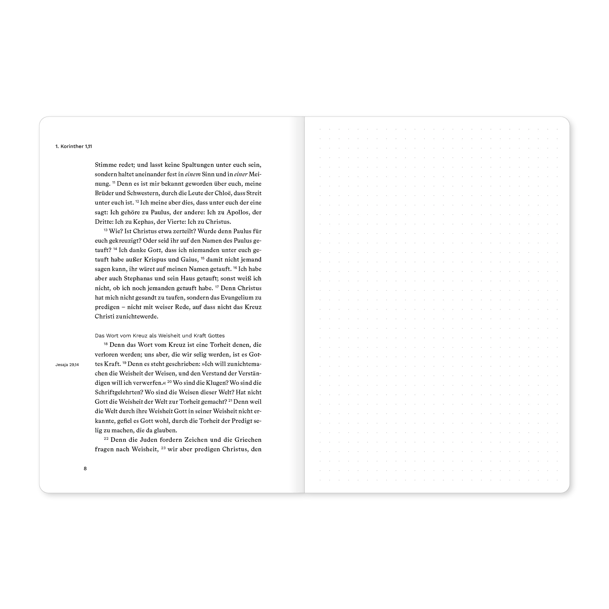 1. Korinther - Bibeljournal