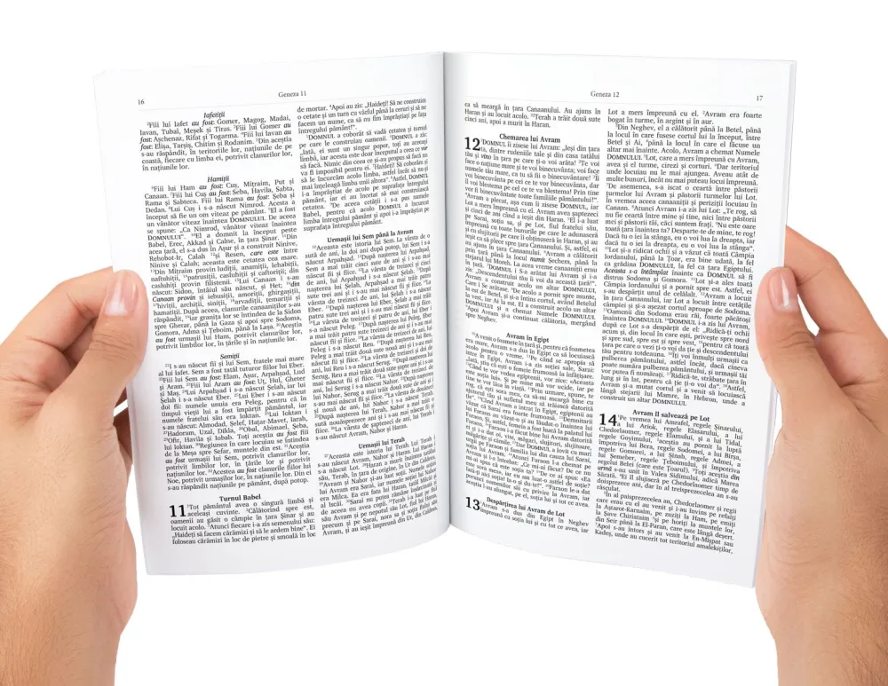 Bible en roumain complète avec l'Ancien et le Nouveau Testament