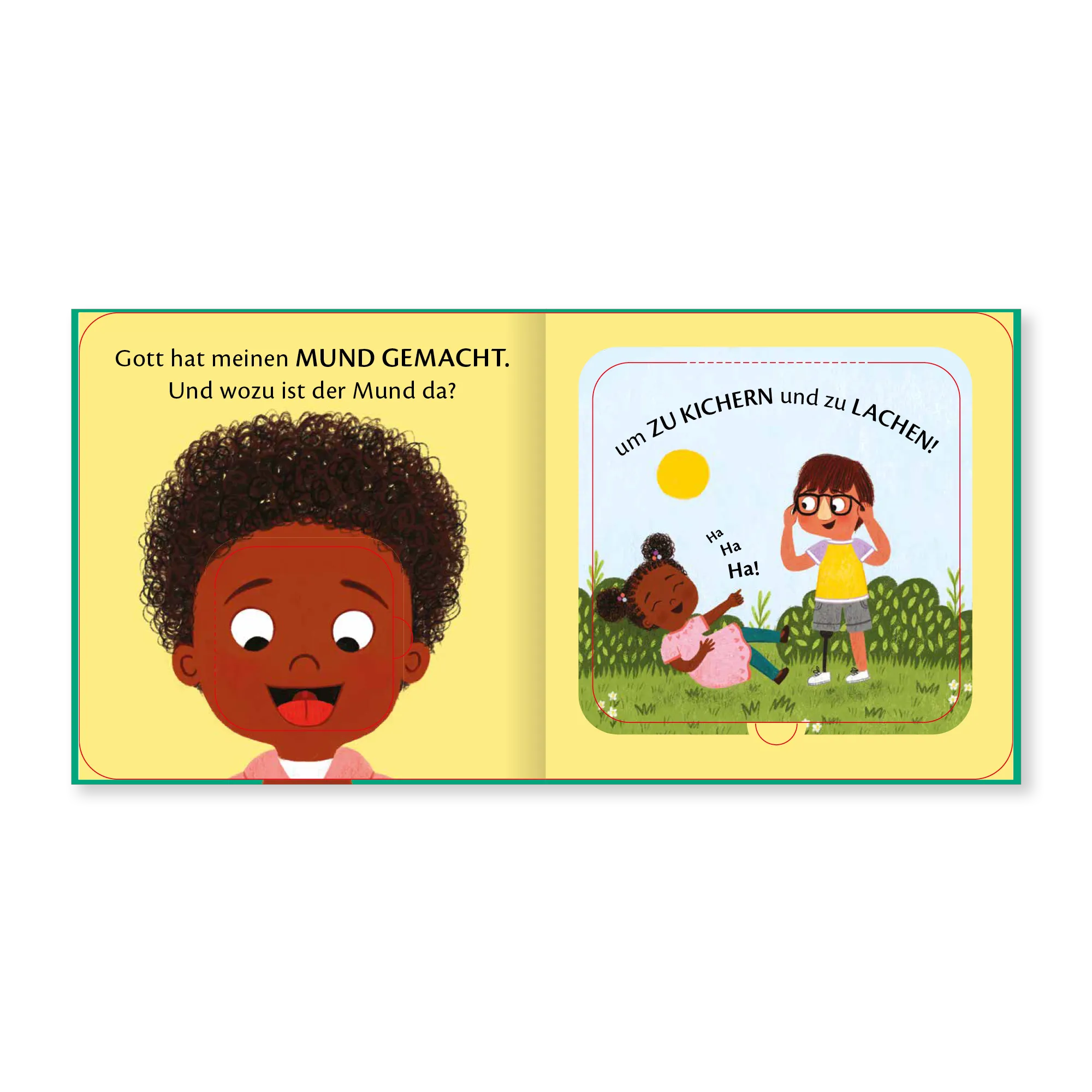 Wozu ist mein Mund da? - Pappbilderbuch mit vielen Klappen für Kinder ab 1 Jahr (Kinderherz...