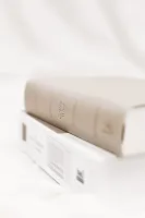 NeÜ bibel.heute Liebezurbibel - Flexibler Kunstledereinband - beige/hell mit Schreibrand