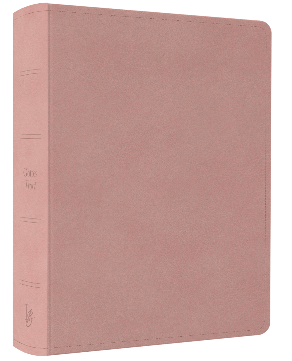 NeÜ bibel.heute Liebezurbibel (Schreibrandbibel AMARA) - Flexibler Kunstledereinband - rosa mit...