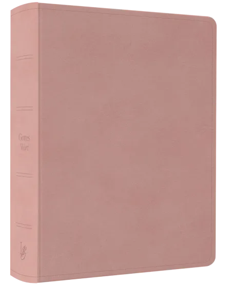 NeÜ bibel.heute Liebezurbibel (Schreibrandbibel AMARA) - Flexibler Kunstledereinband - rosa mit...