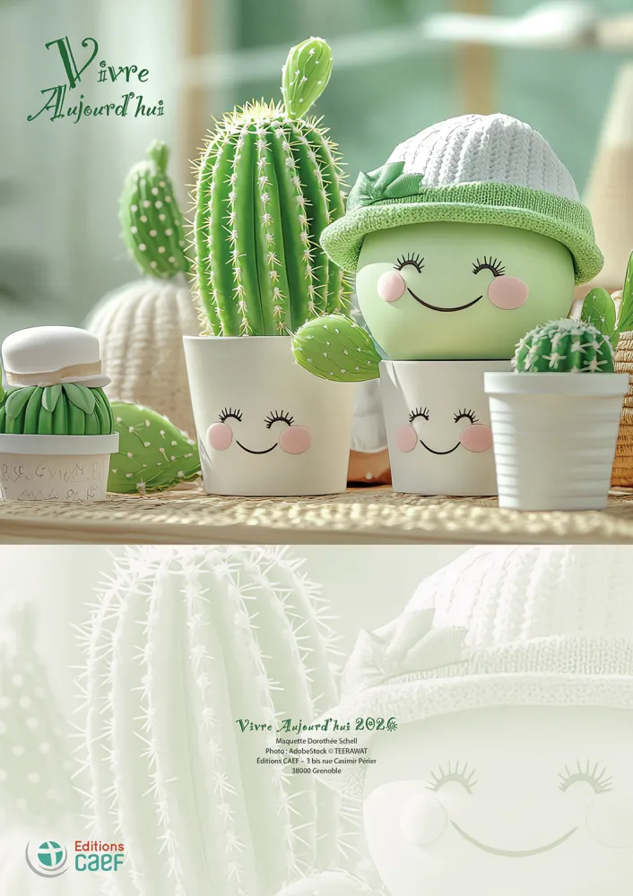 Vivre aujourd'hui - calendrier éphéméride, à suspendre et effeuiller, grande plaque