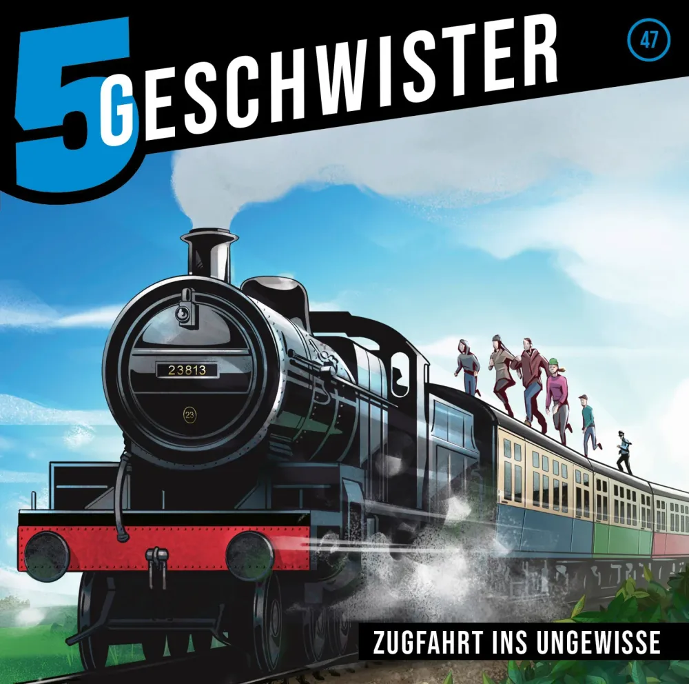 5 Geschwister - Zugfahrt ins Ungewisse - Folge 47 (Hörspiel CD)