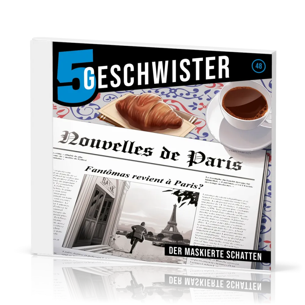 5 Geschwister - Der maskierte Schatten - Folge 48 (Hörspiel-CD)