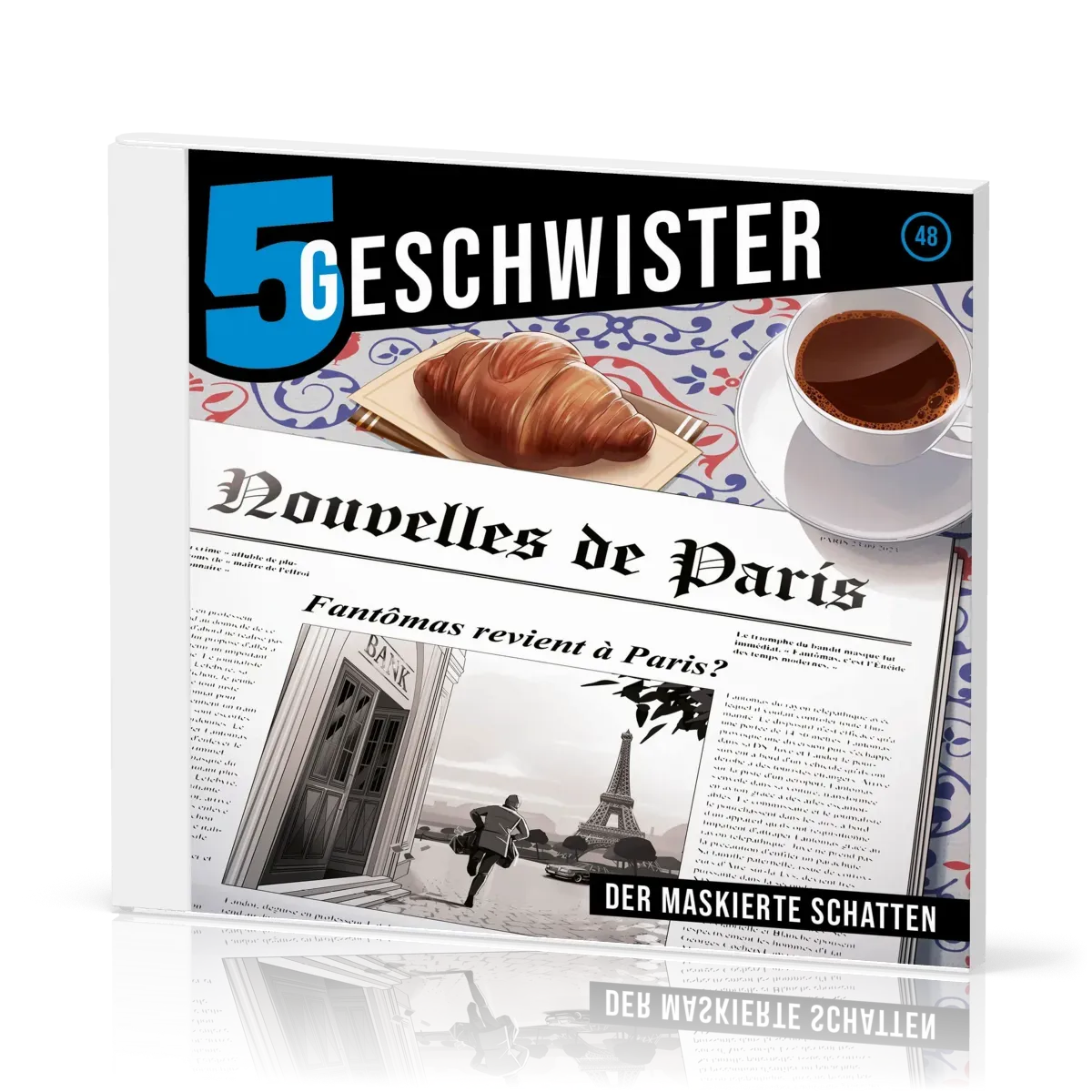 5 Geschwister - Der maskierte Schatten - Folge 48 (Hörspiel-CD)