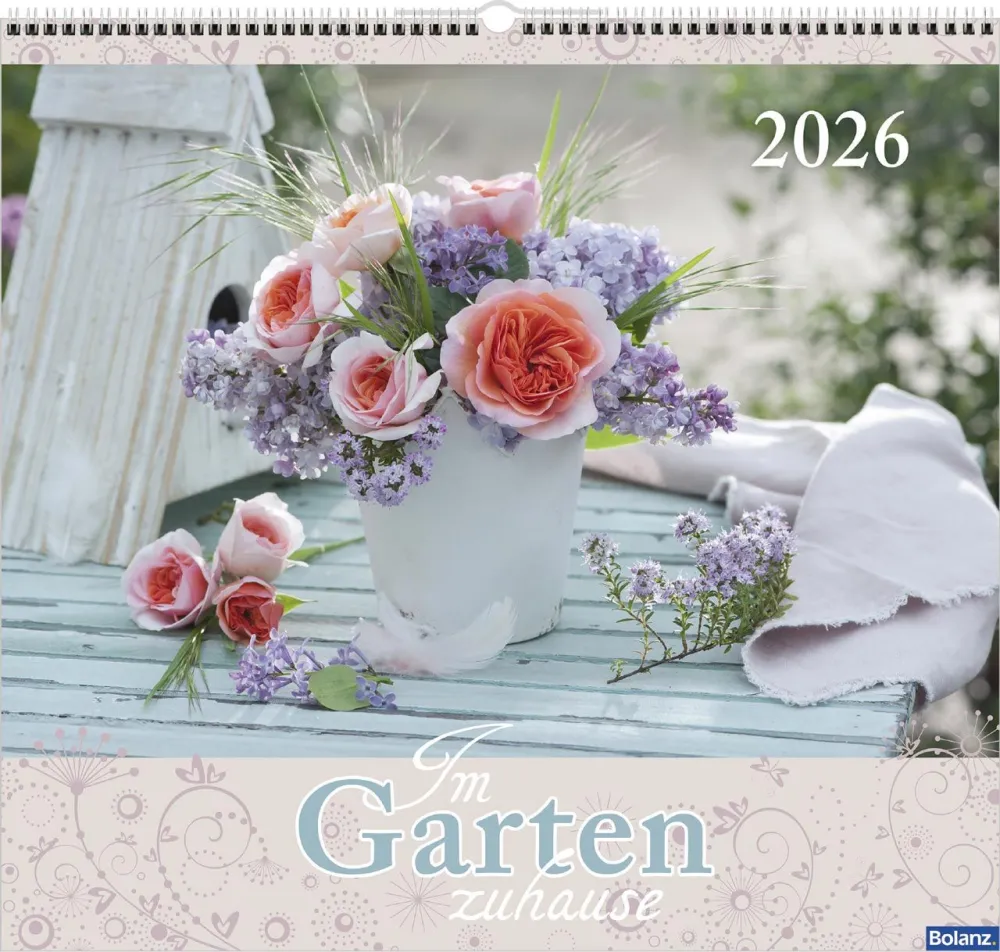 Im Garten zuhause - Wandkalender