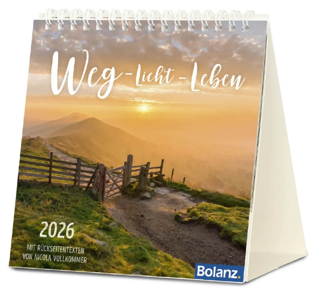 Weg-Licht-Leben - Tischkalender