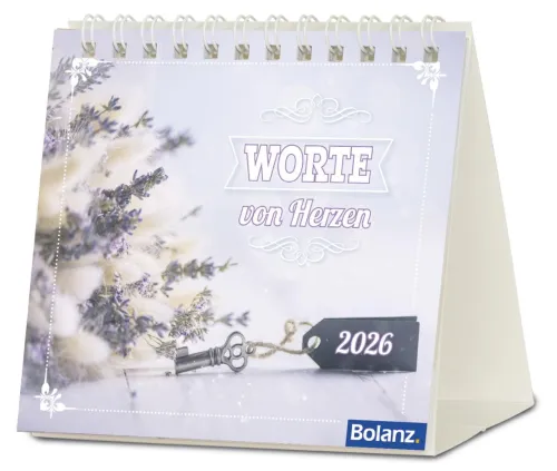 Kalender Worte von Herzen - Minikalender