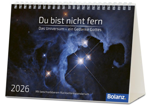 Kalender Du bist nicht fern - Das Universum - ein Gedanke Gottes, Panoramakalender