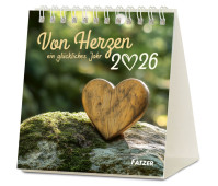 Von Herzen ein glückliches Jahr - Tischkalender