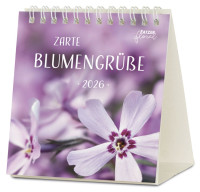 Zarte Blumengrüsse - Tischkalender