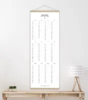 Kalender Zweitausendsechsundzwanzig Poster - Posterkalender