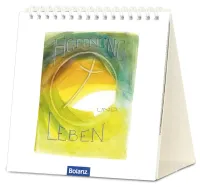 Immerwährender Tischkalender Hoffnung und Leben - Künstler-Edition - Kalender von Simone Riedel