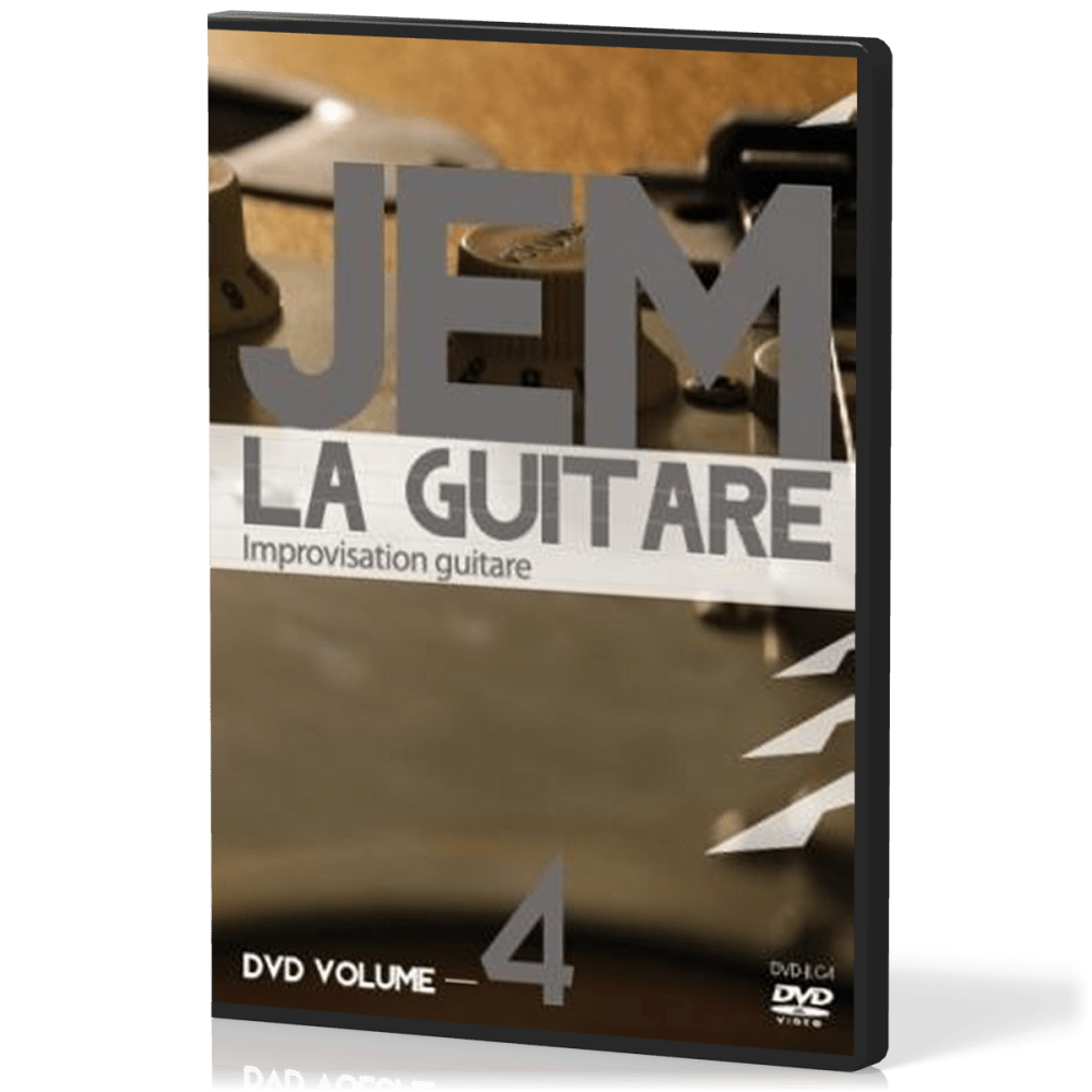 JEM LA GUITARE [DVD] VOL.4 IMPROVISATION GUITARE