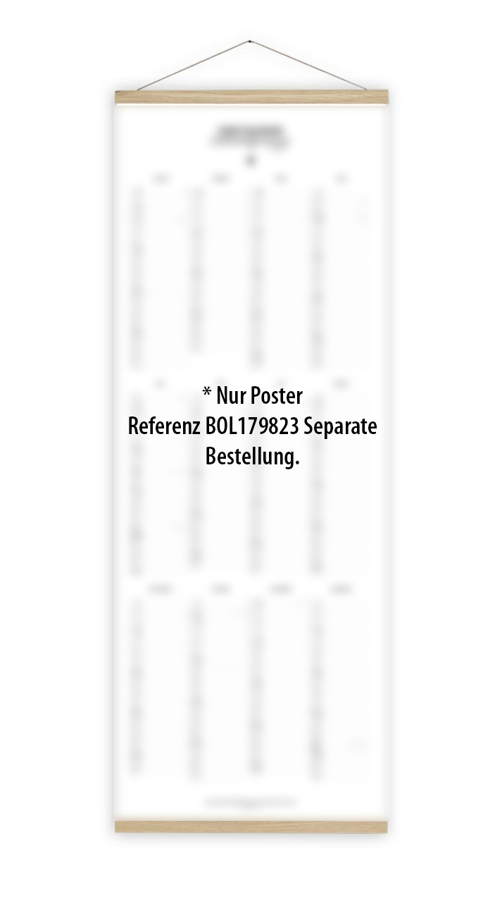Posterleisten - DIN A3 hoch