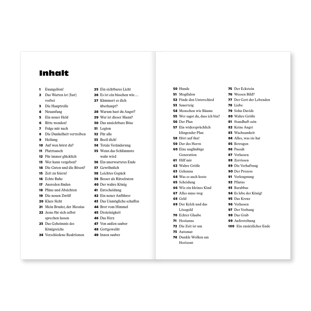 Beste Nachricht ever - In 100 Andachten durch das Markusevangelium