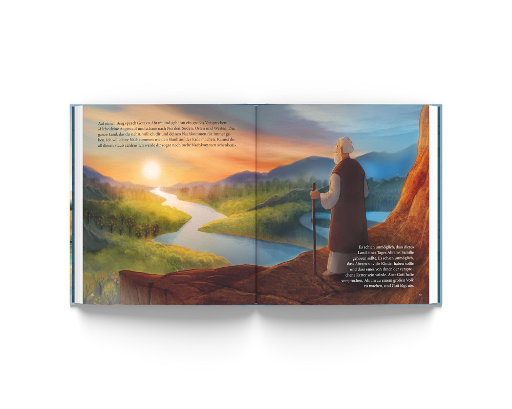 Die Königsherrschaft Gottes – Das Alte & Neue Testament - Die illustrierte Kinderbibel