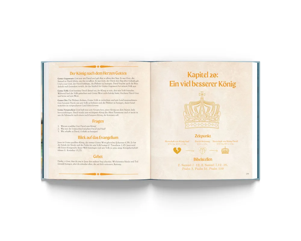 Die Königsherrschaft Gottes – Das Alte & Neue Testament - Die illustrierte Kinderbibel