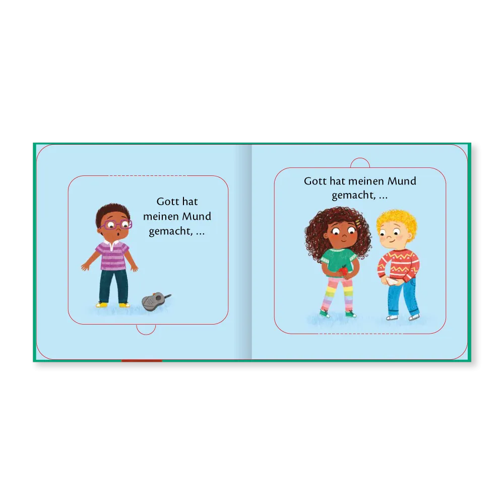 Kinderherz geprägt von Gott Paket 1–3 - Pappbilderbücher mit vielen Klappen für Kinder ab 1 Jahr