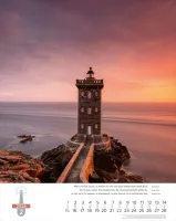 Calendrier Phares, Leuchttürme, Lighthouses - trilingue allemand, français, anglais - Super...