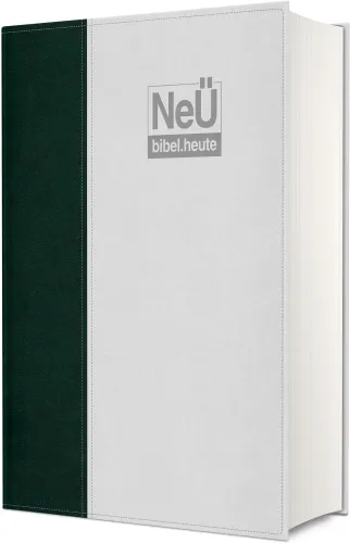 NeÜ bibel. heute Standardausgabe - Zweifarbiges Kunstleder Grün/Grau