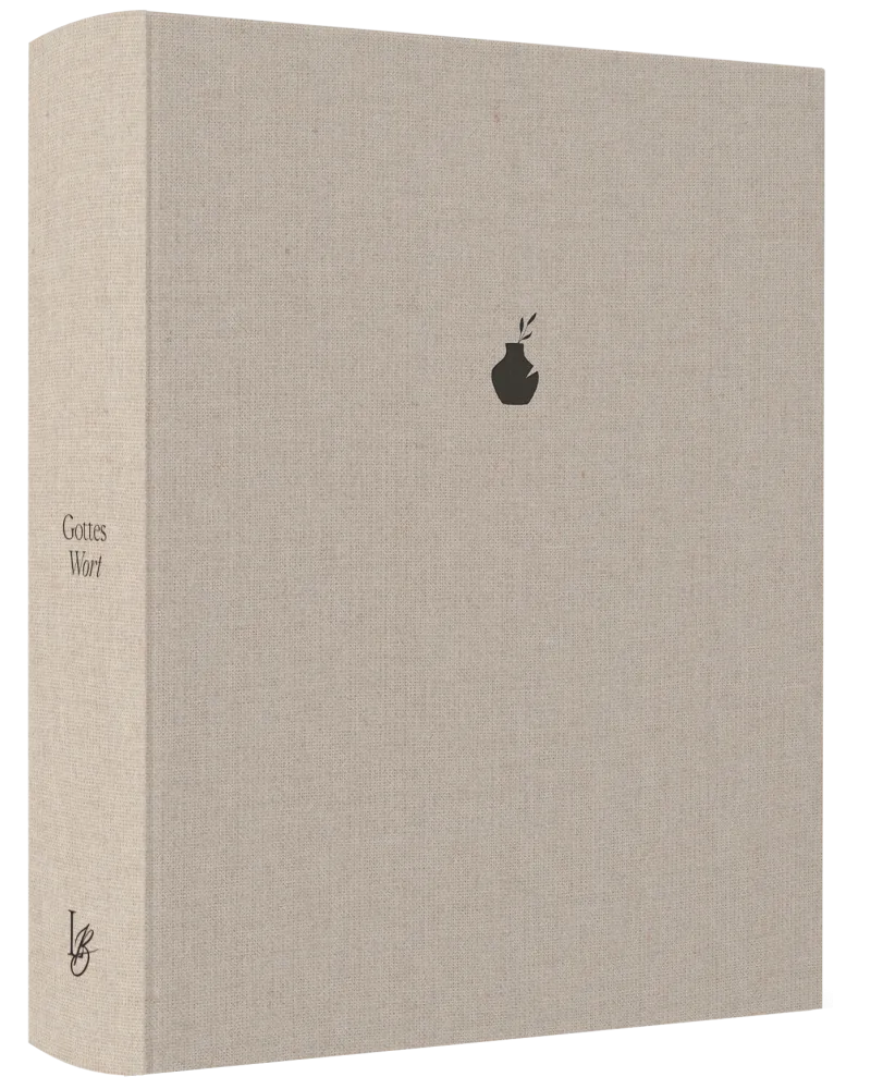 NeÜ bibel.heute Liebezurbibel (Schreibrandbibel STONE) - Leinen Hardcover, mit Schreibrand