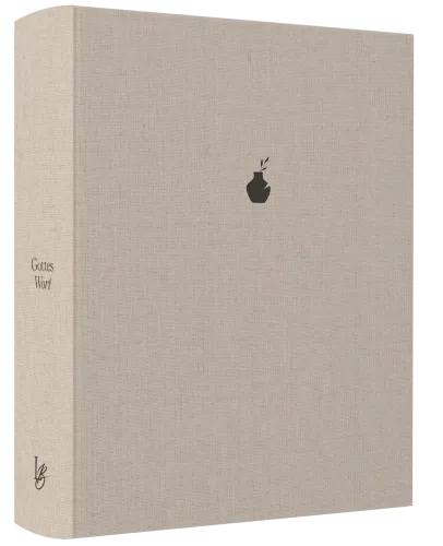 NeÜ bibel.heute Liebezurbibel (Schreibrandbibel STONE) - Leinen Hardcover, mit Schreibrand