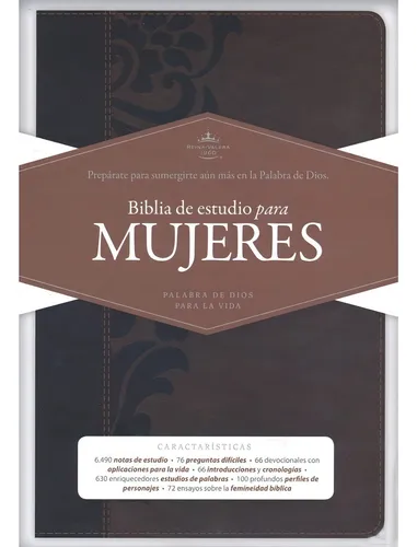 Espagnol, Bible, Reina Valera 1960, Biblia de Estudio para Mujeres