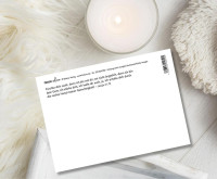 Postkarten Lege Alles in Gottes Hand - Jesaja 41,10