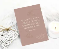 Postkarten alles Liebe - PSALM 139.5