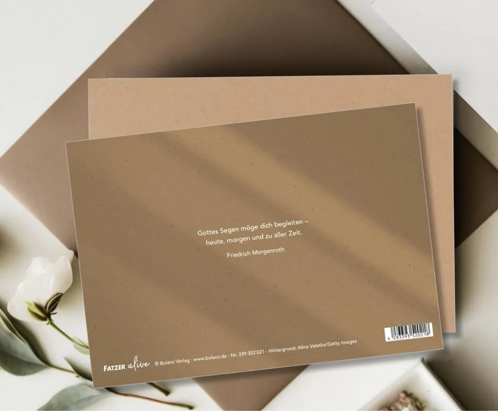 Faltkarte heute, morgen und zu aller Zeit - Friedrich Morgenroth